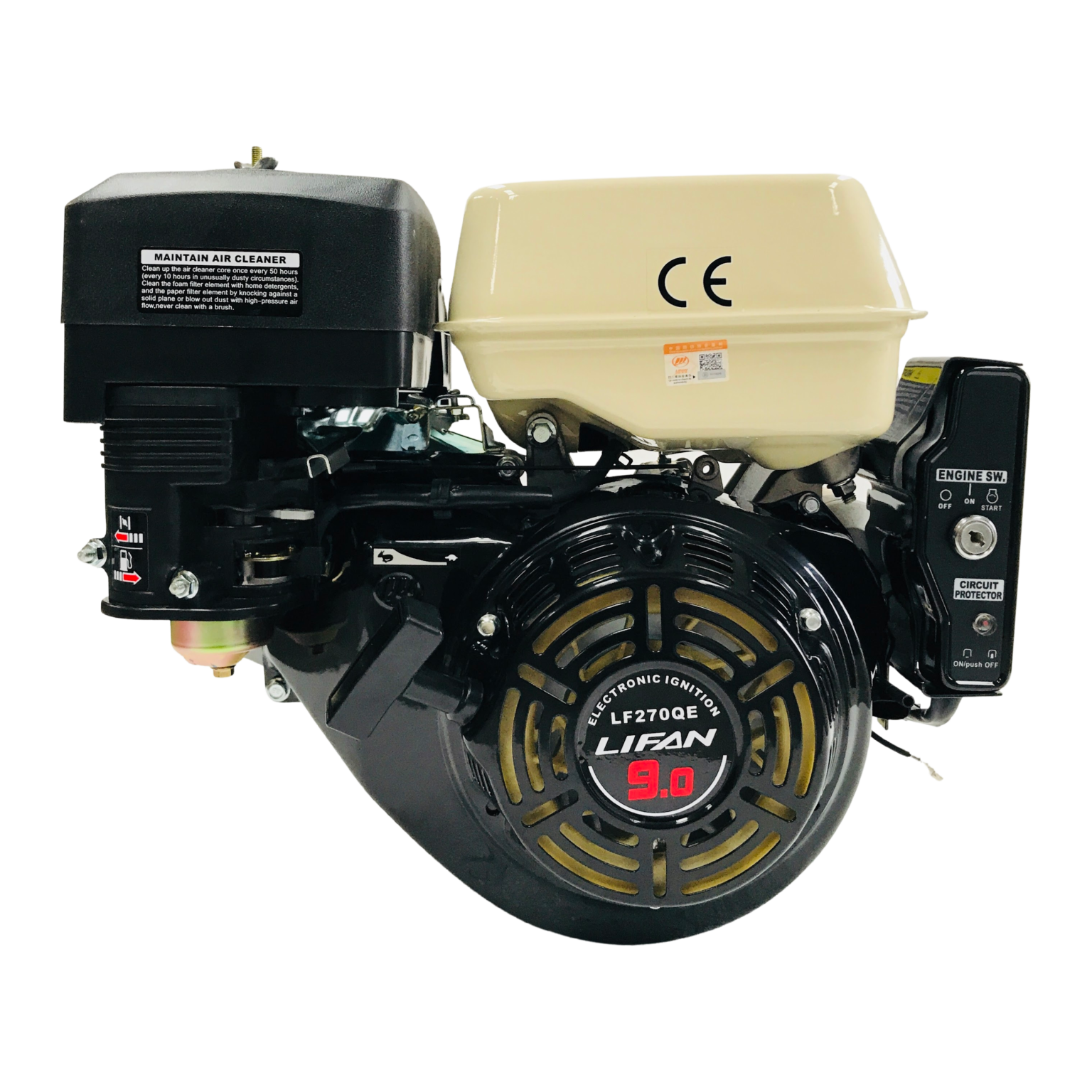 LF270E 9hp Electric Start Engine Replaces Honda GX270 GX240 - Westbank ...