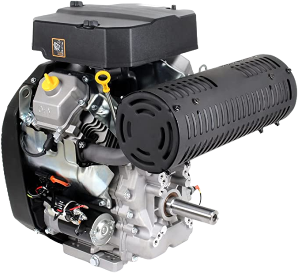 LF1000 37hp Electric Start V-Twin Petrol Engine Industrial Use ...