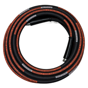 15 Metre High Pressure Hose with BSP Fittings