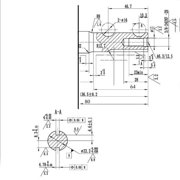 LFV200 6.5hp Vertical Shaft Engine Replaces Honda GXV160 - Image 5