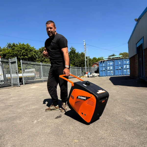 4000w Petrol Inverter Suitcase Generator with Wheels - Image 2